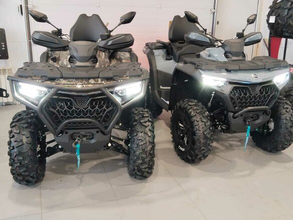 2026 CFMoto CFORCE 800 HO EPS, серый, 1439900 рублей - вид 8