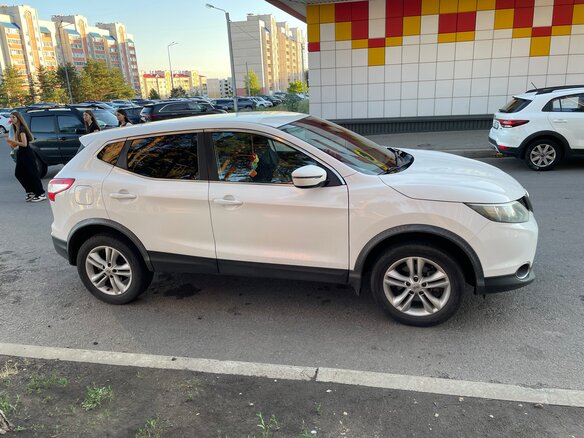 2016 Nissan Qashqai II, белый, 1160000 рублей - вид 4