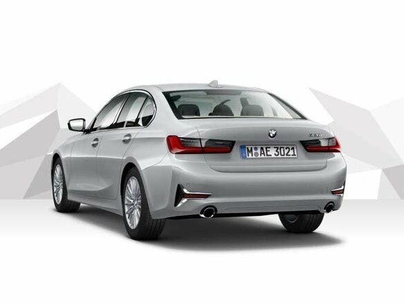 2020 BMW 3 серии 320i VII (G2x), серебристый - вид 2