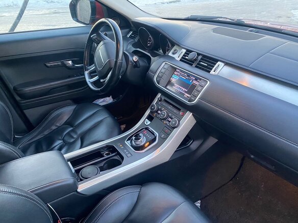2012 Land Rover Range Rover Evoque 6-speed I, красный, 2100000 рублей