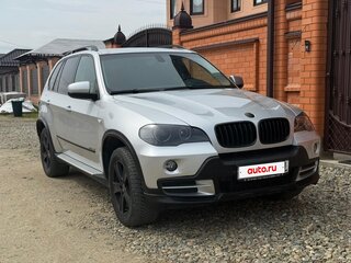 2009 BMW X5 30d II (E70), серебристый, 1850000 рублей, вид 1