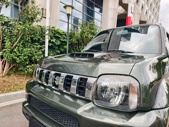 2015 Suzuki Jimny III Рестайлинг 2, зелёный, 1500000 рублей - вид 1