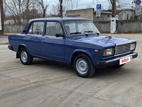 2005 Lada (ВАЗ) 2107, синий, 215000 рублей