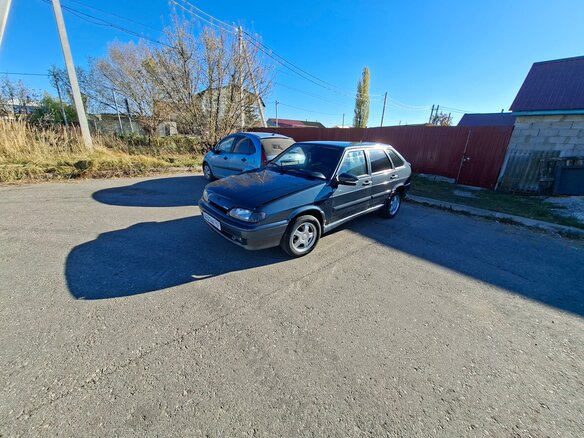 2012 Lada (ВАЗ) 2114, серый - вид 2