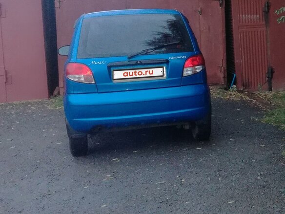 2012 Daewoo Matiz I Рестайлинг, синий - вид 1