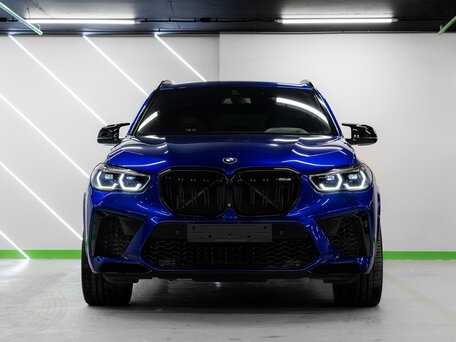 2021 BMW X5 M III (F95), синий, 9290000 рублей, вид 2