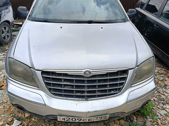 2004 Chrysler Pacifica CS, серебристый, 400000 рублей