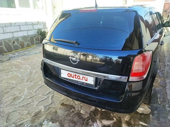 2012 Opel Astra H Рестайлинг, чёрный, 1200000 рублей - вид 6