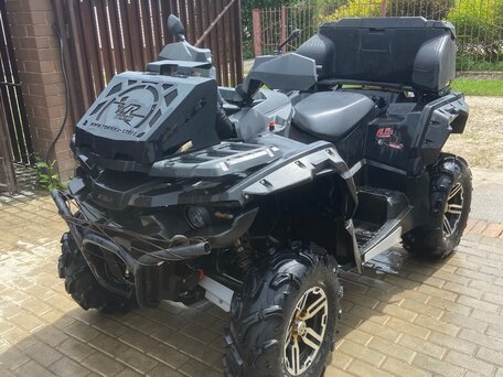 2017 Stels ATV-800 Guepard Trophy, чёрный, 645000 рублей, вид 4