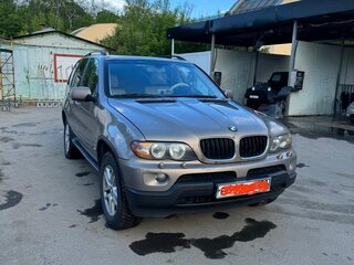 2003 BMW X5 3.0i I (E53) Рестайлинг, коричневый, 555555 рублей, вид 2