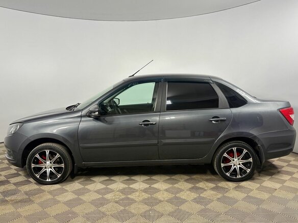 2019 Lada (ВАЗ) Granta I Рестайлинг, серый, 640000 рублей - вид 2