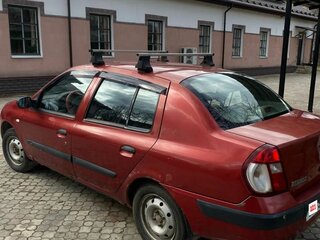 2004 Renault Symbol I Рестайлинг, красный, 100000 рублей, вид 4
