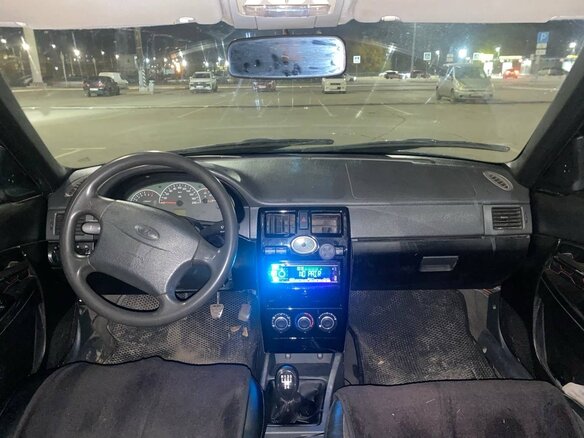 2007 Lada (ВАЗ) Priora I, синий, 230000 рублей - вид 5