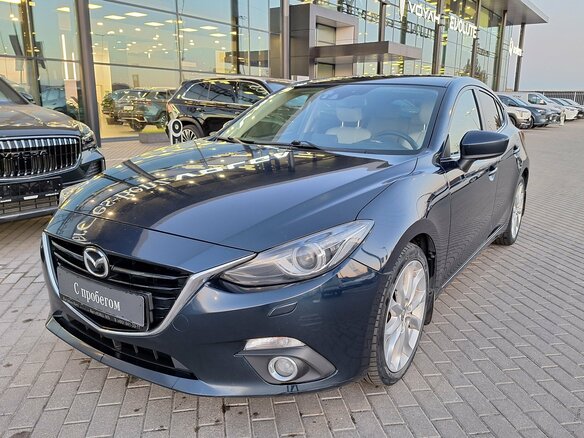 2014 Mazda 3 III (BM), чёрный, 1480000 рублей
