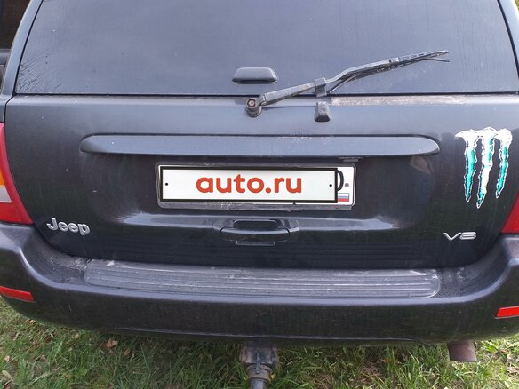 1999 Jeep Grand Cherokee II (WJ), чёрный - вид 2