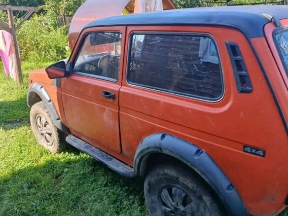 1994 Lada (ВАЗ) 2121 (4x4) I Рестайлинг, оранжевый, 150000 рублей - вид 2
