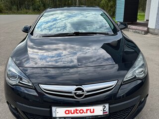 2013 Opel Astra GTC J Рестайлинг, чёрный, 870000 рублей, вид 2