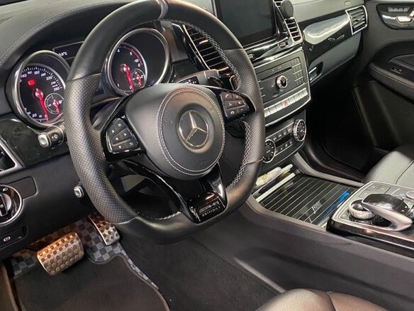2016 Mercedes-Benz GLS 350 d I (X166), серый - вид 3