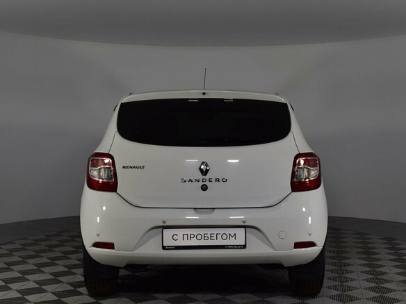 2017 Renault Sandero II, белый - вид 3