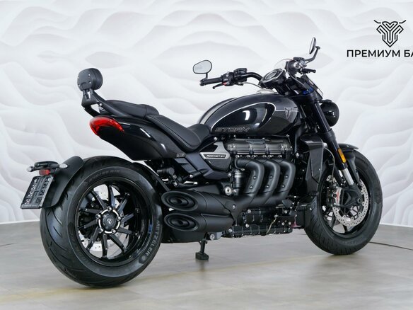 2026 Triumph Rocket 3, чёрный, 3299000 рублей - вид 5