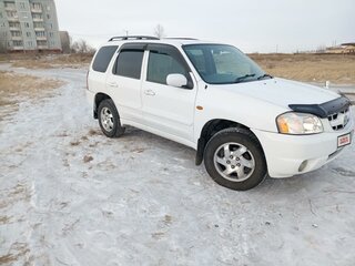 2001 Mazda Tribute I, белый, 575000 рублей, вид 4