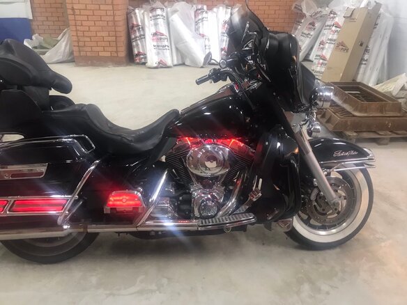 2005 Harley-Davidson Electra Glide, чёрный, 750000 рублей - вид 11