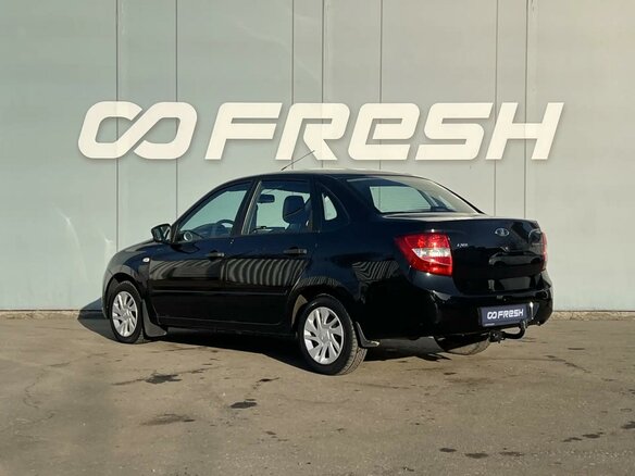 2018 Lada (ВАЗ) Granta I, чёрный, 600000 рублей - вид 1