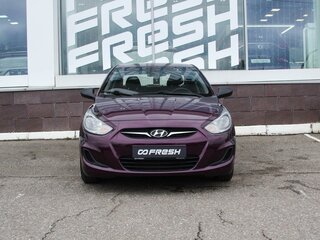 2012 Hyundai Solaris I, фиолетовый, 790000 рублей, вид 3