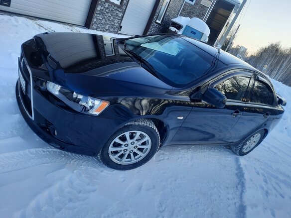 2012 Mitsubishi Lancer X Рестайлинг, чёрный, 1400000 рублей - вид 5