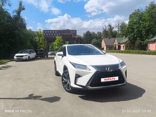 2017 Lexus RX 200t IV, белый, 3774444 рублей, вид 2