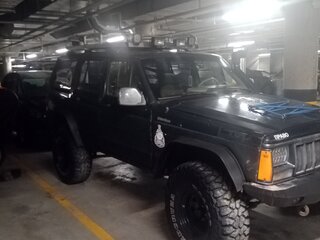 1993 Jeep Cherokee II (XJ), зелёный, 600000 рублей, вид 4