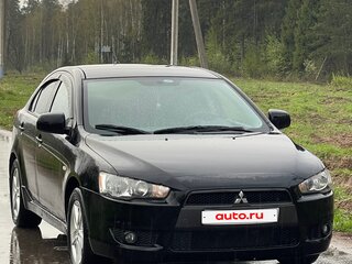 2008 Mitsubishi Lancer X, чёрный, 660000 рублей, вид 2