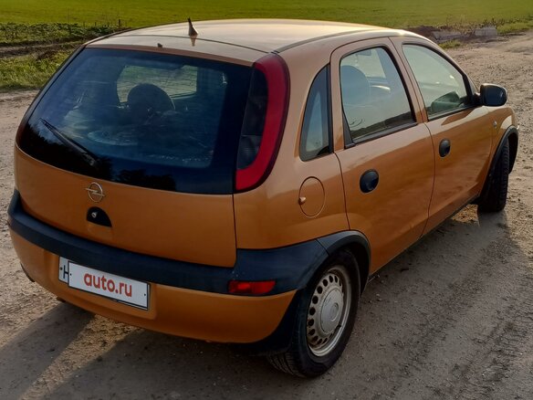 2002 Opel Corsa C, коричневый, 200000 рублей - вид 3