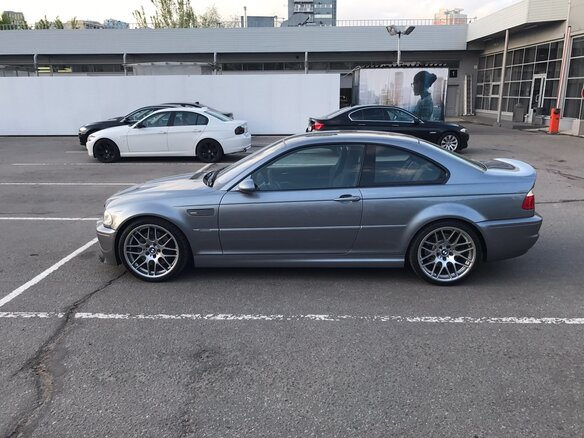 2003 BMW M3 III (E46), серый - вид 2