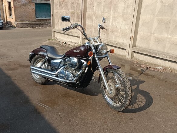 2009 Honda Shadow 750, коричневый, 490000 рублей - вид 1