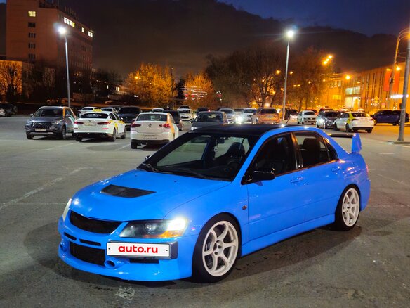2007 Mitsubishi Lancer Evolution IX, голубой, 3200000 рублей - вид 17