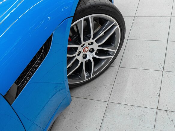 2017 Jaguar F-Type I Рестайлинг, голубой, 5800000 рублей - вид 6