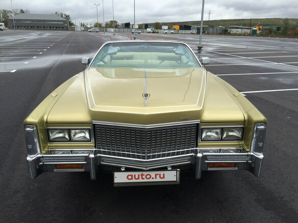 1975 Cadillac Eldorado IX, золотистый - вид 23