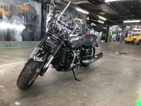2012 Triumph Rocket III, чёрный, 900000 рублей, вид 1