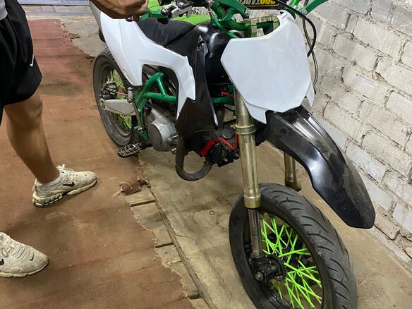 2020 JMC 125 MX, зелёный, 70000 рублей