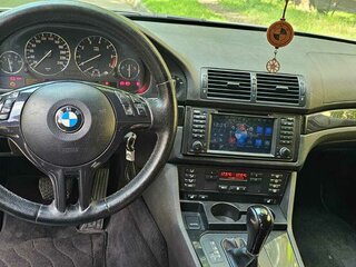 2002 BMW 5 серии 525i IV (E39) Рестайлинг, серебристый, 1100000 рублей, вид 5