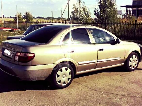 2006 Nissan Almera II (N16) Рестайлинг, бежевый - вид 2