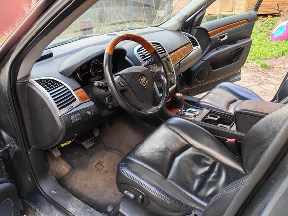 2007 Cadillac SRX 6-speed I, серый, 890000 рублей - вид 14