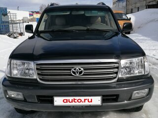 2003 Toyota Land Cruiser 100 Series Рестайлинг 1, чёрный, 2900000 рублей, вид 1