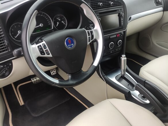 2007 Saab 9-3 II Рестайлинг, чёрный - вид 7