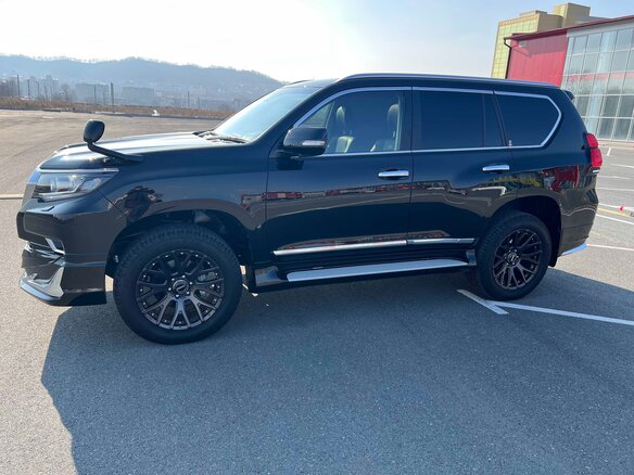 2021 Toyota Land Cruiser Prado 150 Series Рестайлинг 3, чёрный, 5999999 рублей - вид 12