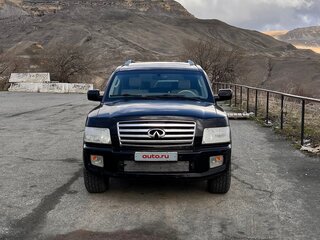 2007 Infiniti QX56 I Рестайлинг, чёрный, 1450000 рублей, вид 2