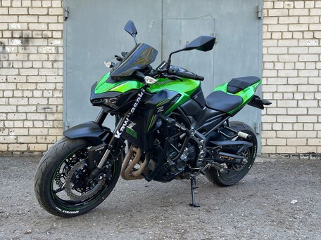 2018 Kawasaki Z 900, зелёный, 900000 рублей, вид 3