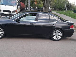 2002 BMW 7 серии 745i IV (E65/E66), чёрный, 750000 рублей, вид 3