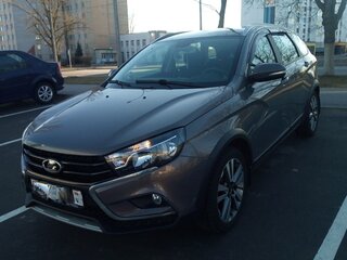2018 Lada (ВАЗ) Vesta SW I, серый, 1020000 рублей, вид 1